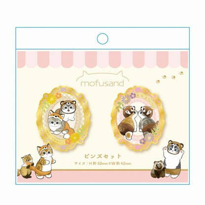 mofusand 핀 세트 2 조각 (Costume Nyan)