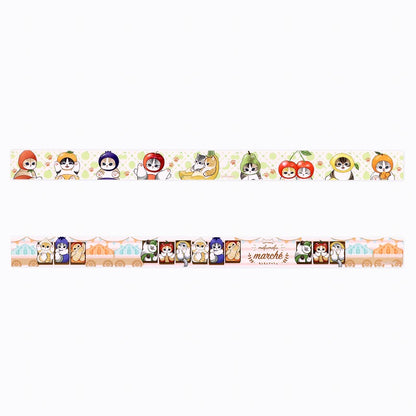 mofusand Mofumofu Marche Clear Master Set (set of 2) ②