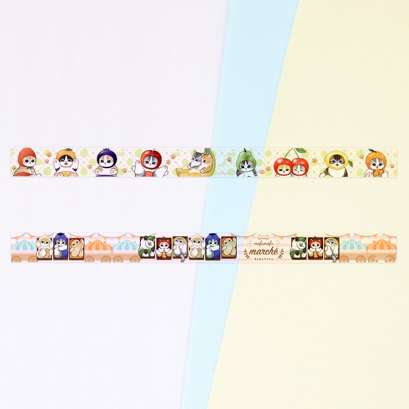 mofusand Mofumofu Marche Clear Master Set (set of 2) ②