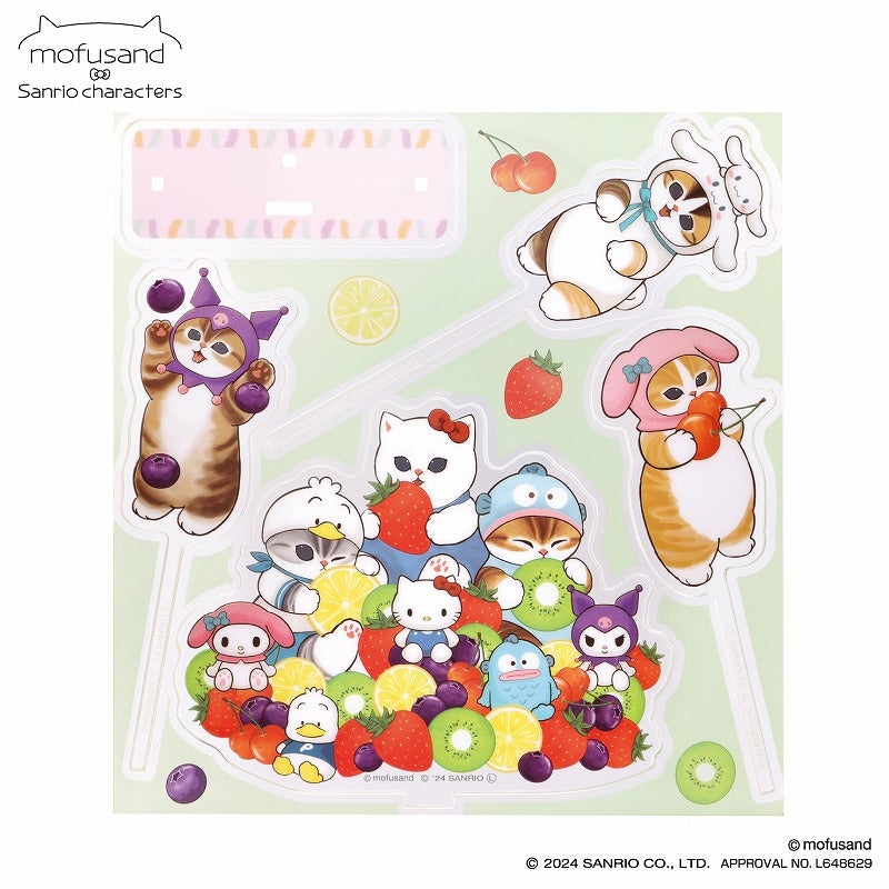 mofusand×サンリオキャラクターズ 2WAYピックリルスタンドA