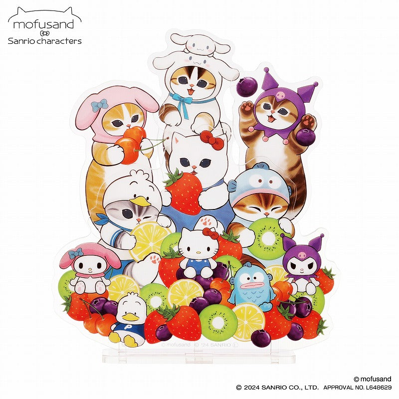 mofusand×サンリオキャラクターズ 2WAYピックリルスタンドA | mofusand