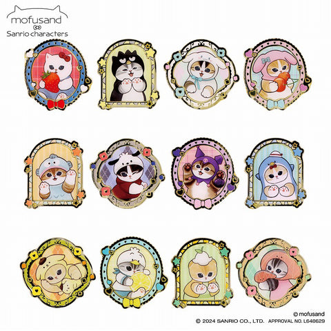 mofusand×サンリオキャラクターズ ピンズコレクション2(全12種)1BOX 12 