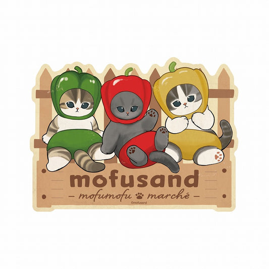 mofusand Mofumofu Marche Travel Sticker C