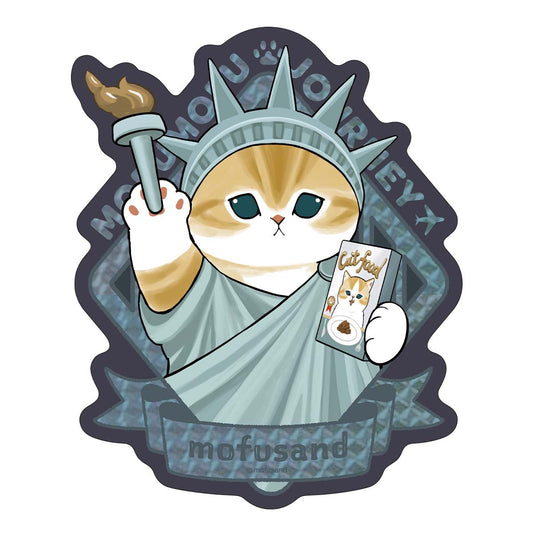 mofusand mofumofu journey Prism Travel Sticker ①