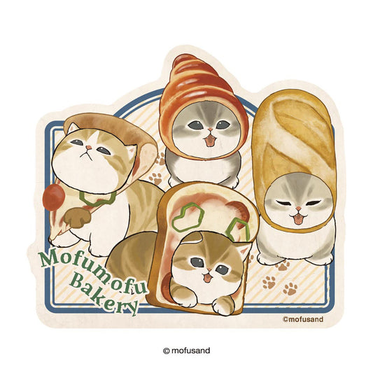 mofusand Mofumofu Bakery Travel Sticker (Mofumofu Bakery ②)