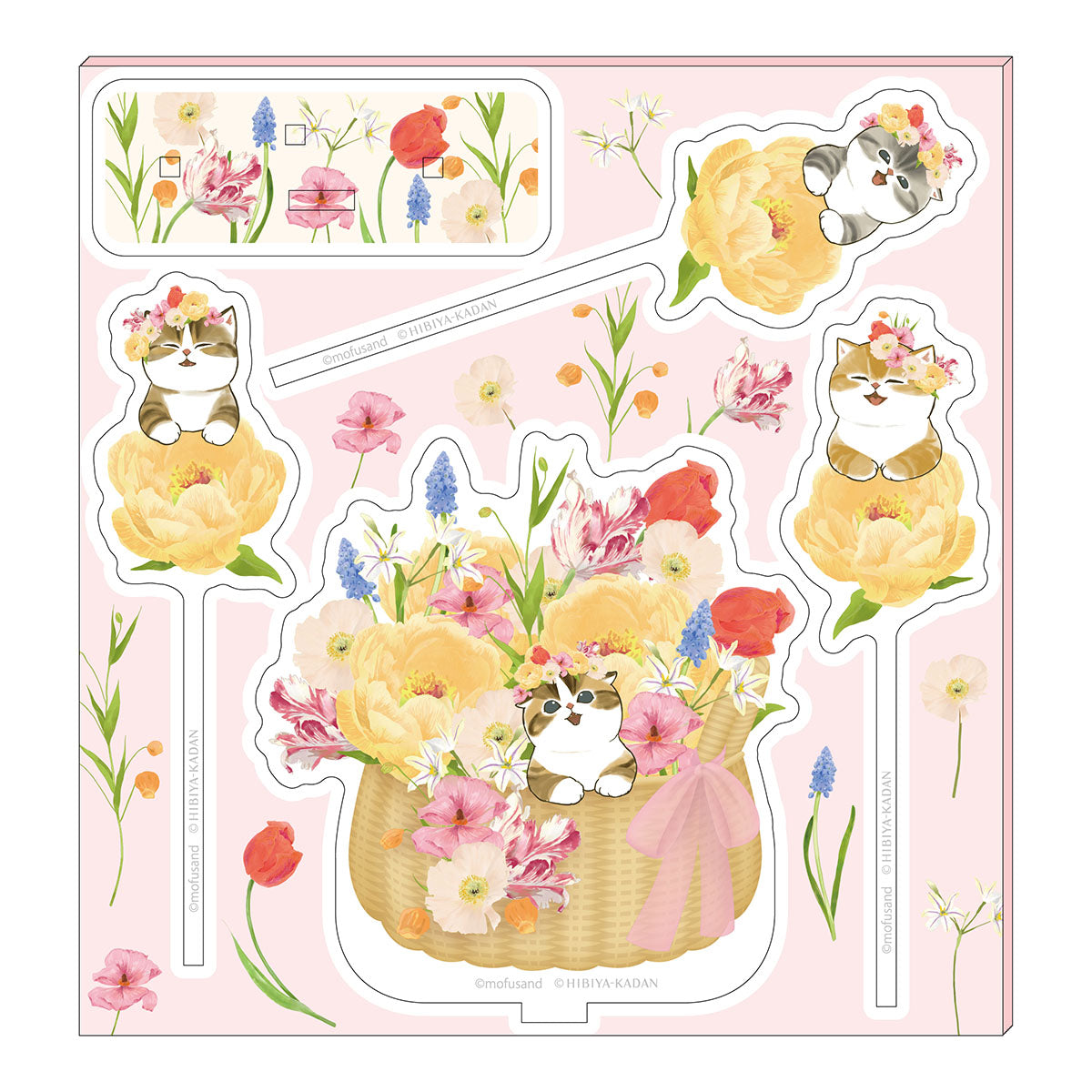 mofusand×日比谷花壇 2WAYピックリルスタンド Spring