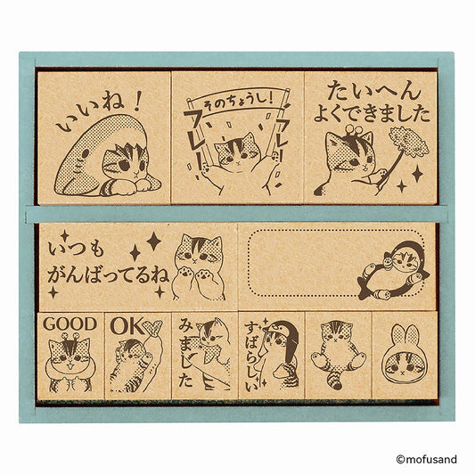 mofusand Wooden reward stamp