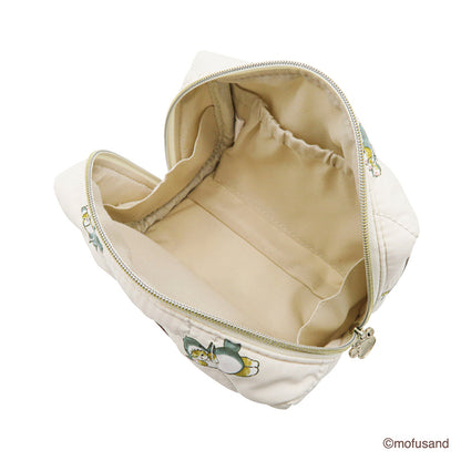 mofusand スクエアポーチ キルティング(さめ)