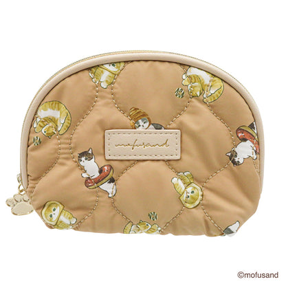 mofusand Round tissue pouch quilting