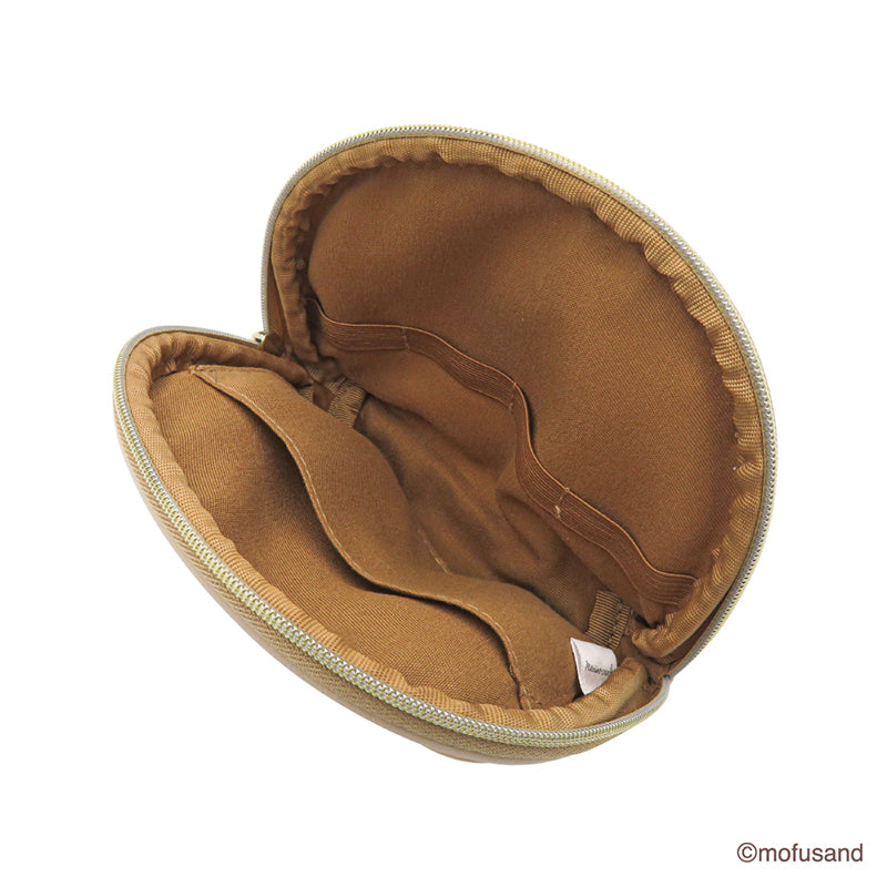 mofusand Round tissue pouch quilting