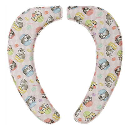 mofusand Soft & Fluffy Toilet Seat Cushion (Macaron Meow)