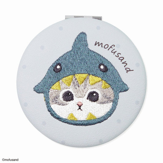 mofusand Circle Mirror Mesh (Shark Nyan)
