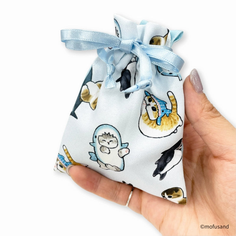 ハンドメイド サメ巾着 安し