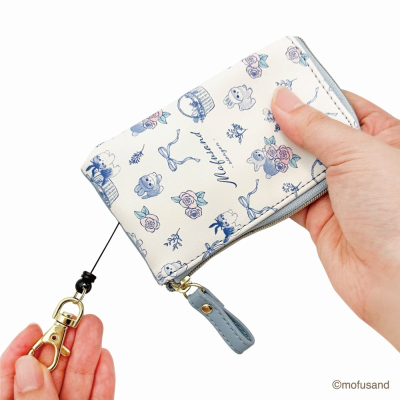 mofusand Mofumofu Store Key & Pass Case (Blue)