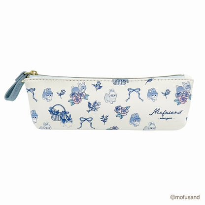 mofusand mofumofu存储苗条的笔袋（蓝色）