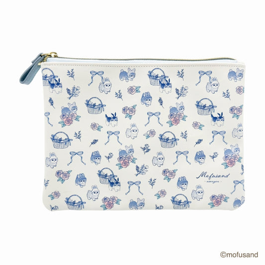 mofusand mofumofu存放平袋（藍色）