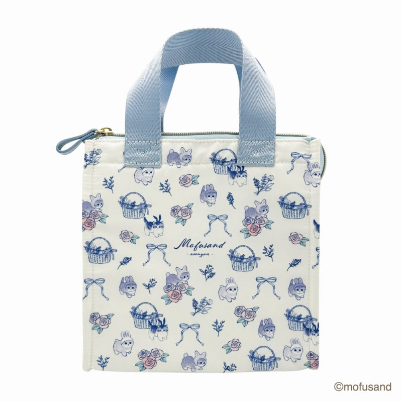 mofusand mofumofu存放凉爽的午餐手提袋（蓝色）