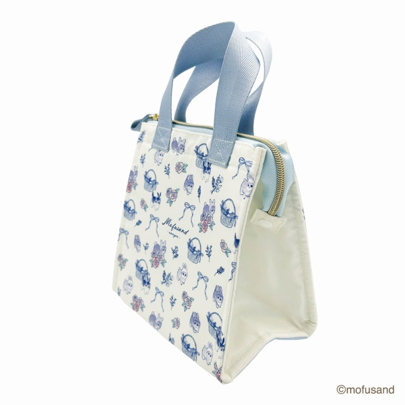 mofusand mofumofu存放凉爽的午餐手提袋（蓝色）