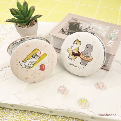 mofusand mofumofu商店紧凑型镜子甜点哇