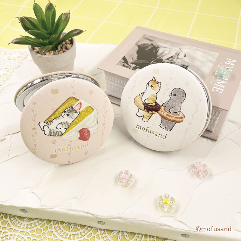 mofusand Mofumofu Store Compact Mirror Sweets OWH