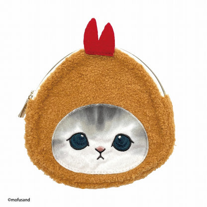 mofusand Tissue pouch softly (shrimp)