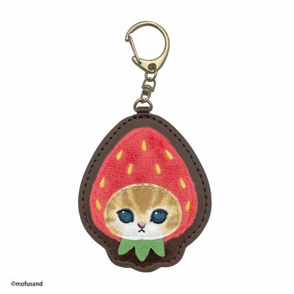 mofusand Keychain soft (strawberry)