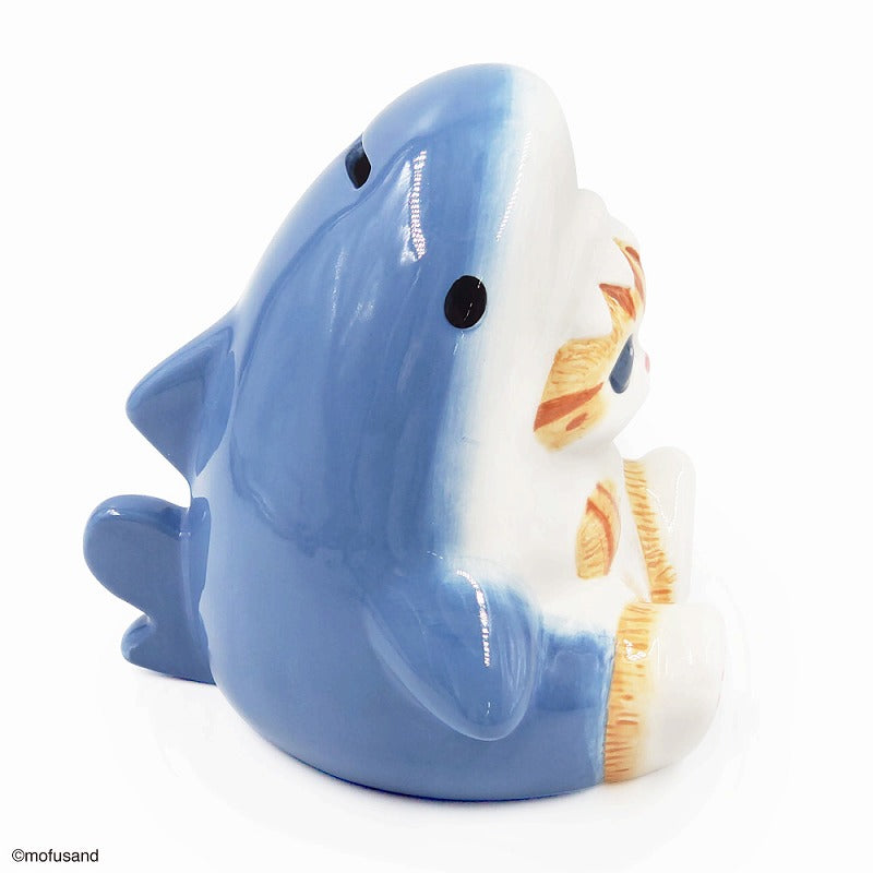 mofusand 陶器貯金箱(サメにゃん)
