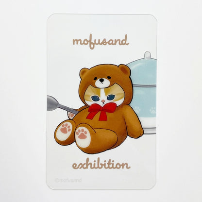 mofusandExhibition clear bookmark 3