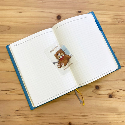 mofusandExhibition clear bookmark 3