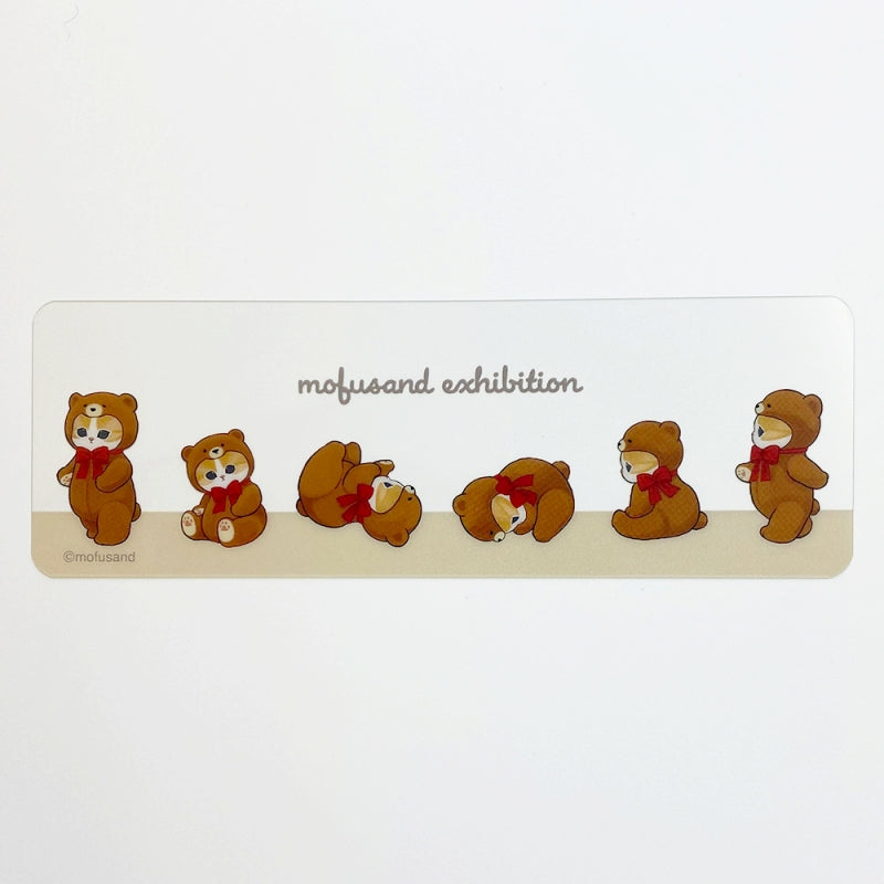 mofusandExhibition clear bookmark 7