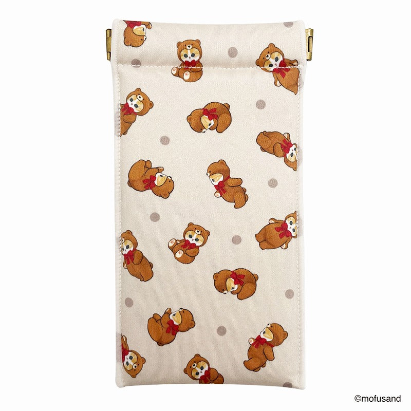 mofusandExhibition spring pouch M (Kumanyan)