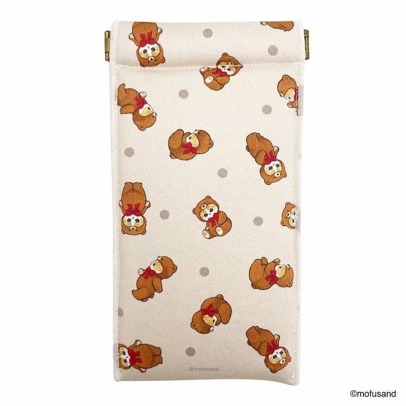 mofusandExhibition spring pouch M (Kumanyan)