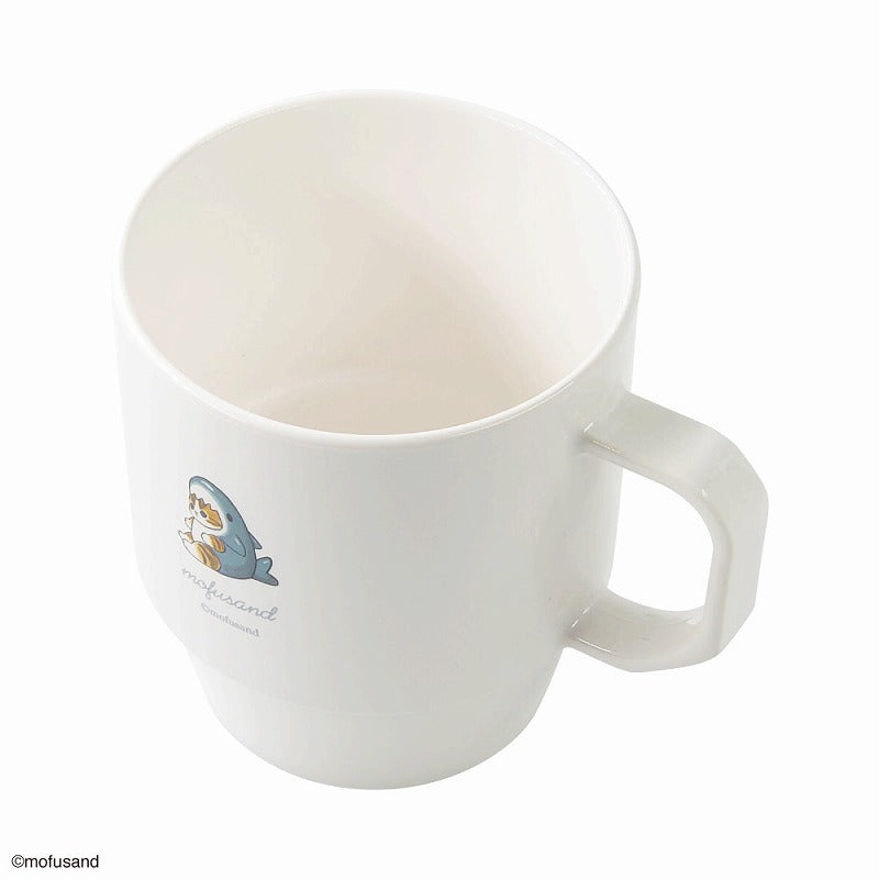 mofusand Stacking cup (shark Nyan)