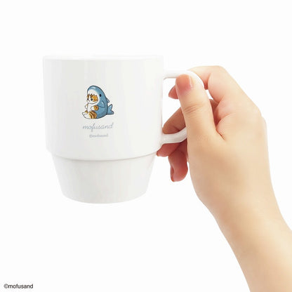 mofusand 스태킹 컵 (Shark Nyan)