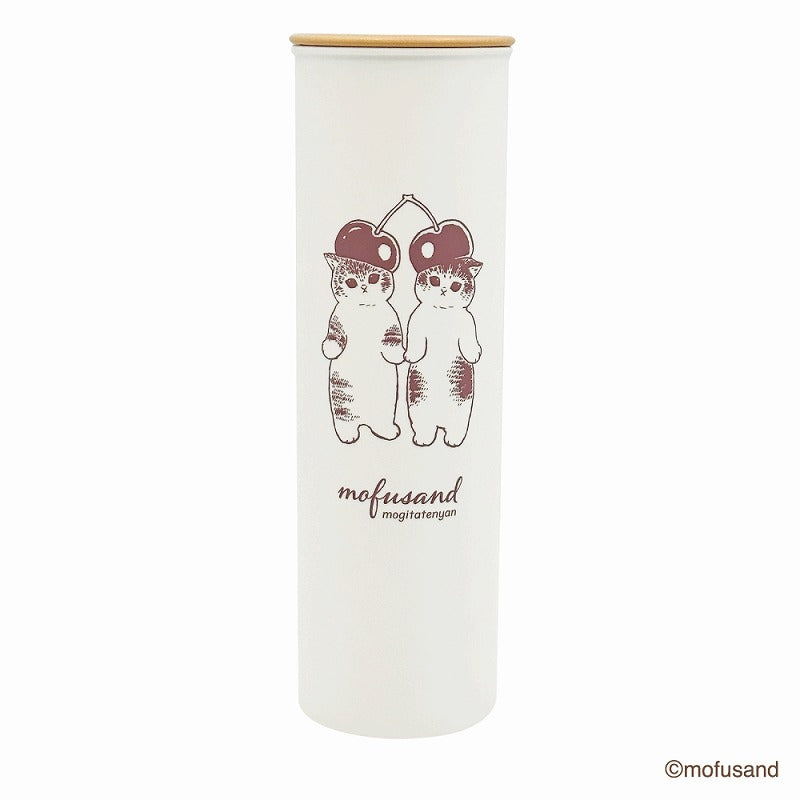 mofusand 슬림 티슈 병 (체리)