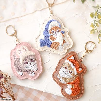 mofusand Keychain embroidery bore (rabbit)