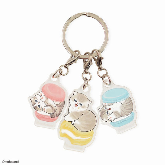 mofusand 3 acrylic key chain (Makaron)