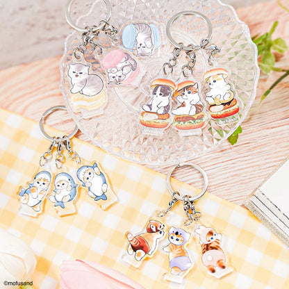 mofusand 3 acrylic key chain (Jankaku)