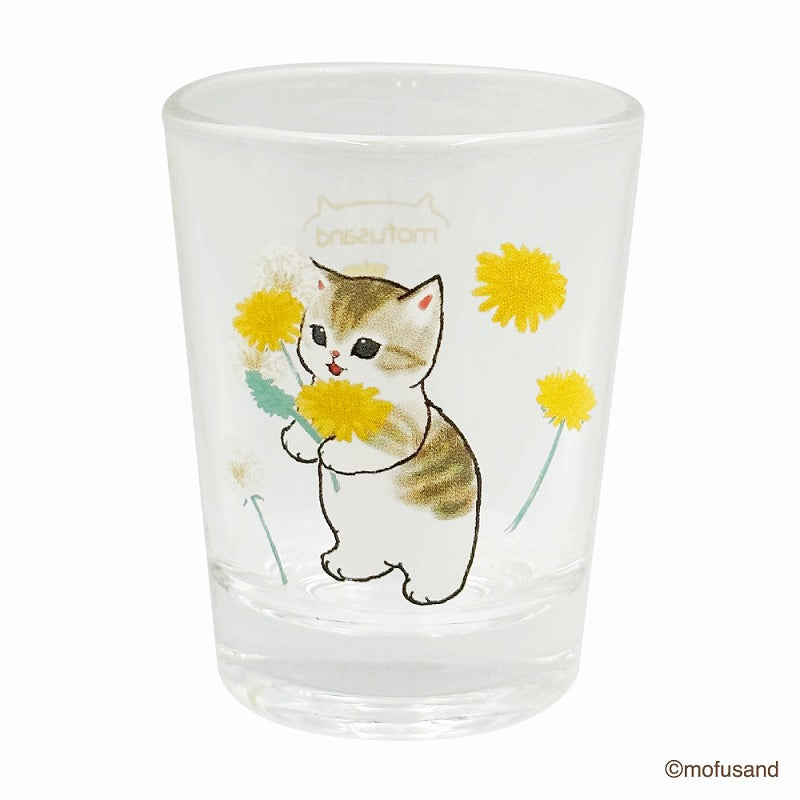 mofusand Mini glass (dandelion)