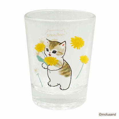 mofusand Mini glass (dandelion)
