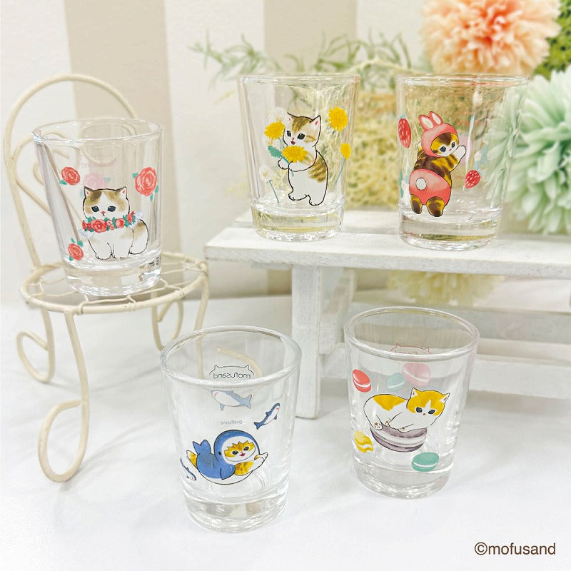 mofusand Mini glass (dandelion)