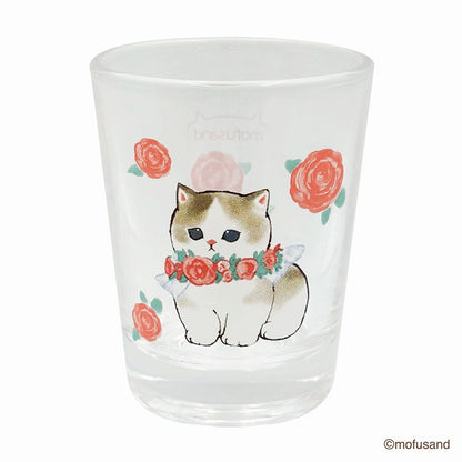 mofusand 迷你玻璃（玫瑰）