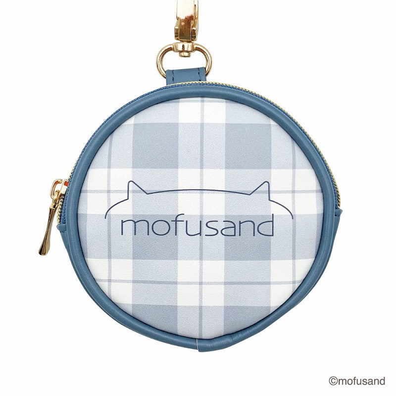 mofusand 3 연속 어깨 파우치 (Shark Nyan)