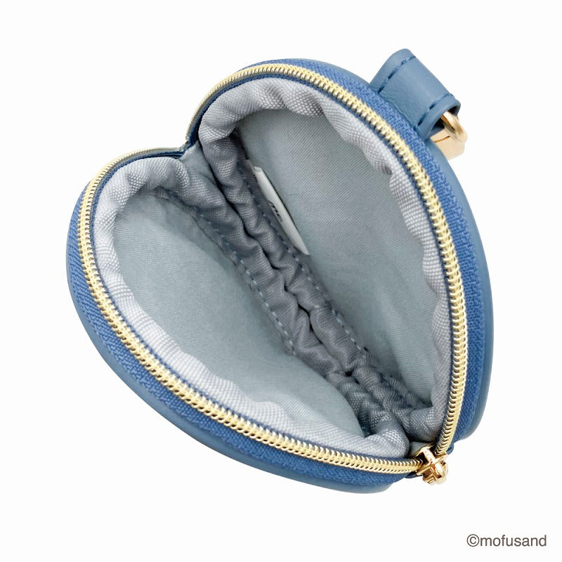 mofusand 3 연속 어깨 파우치 (Shark Nyan)