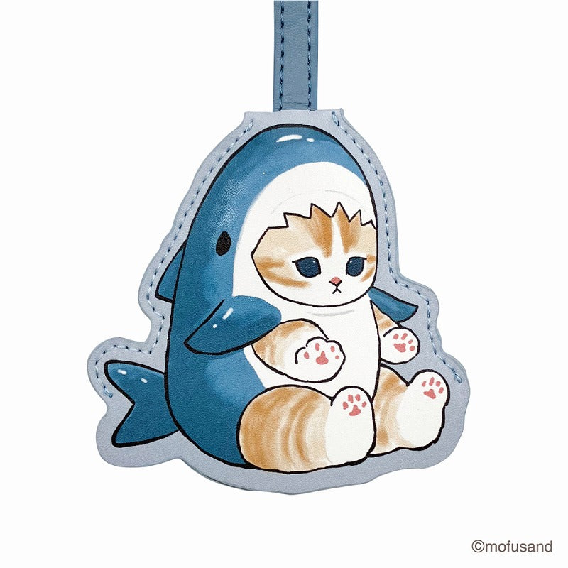 mofusand 3 연속 어깨 파우치 (Shark Nyan)