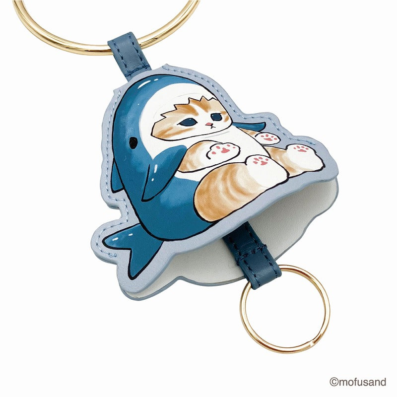 mofusand 3 연속 어깨 파우치 (Shark Nyan)