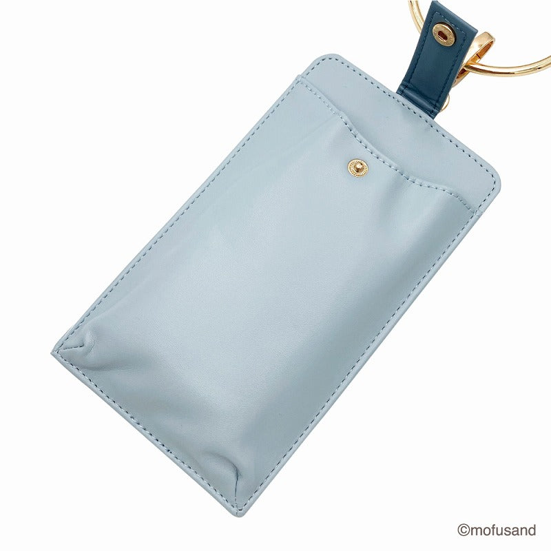 mofusand 3 연속 어깨 파우치 (Shark Nyan)