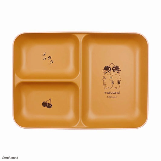 mofusand スクエアワンプレート(さくらんぼ)