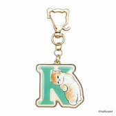 mofusand mofumofu存儲縮寫鑰匙圈 k