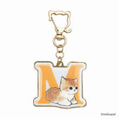 mofusand mofumofu存儲縮寫鑰匙圈 m